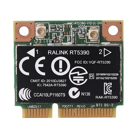 RT5390 Halvt Mini PCIe Wlan trådløst kort SPS 670691-001 til RaLink HP436 CQ45 G4 4340S 4445s SPS 691415-001