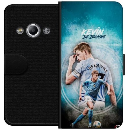 Kompatibel Tegnebogsetui til Samsung Galaxy Xcover 3 Kevin De Bruyne Napoli Belgien fodbold midtbanespiller kreativ spilmotor hurtig beslutningsevne t