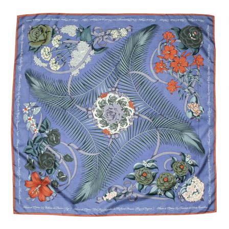 Hermès Vintage, Pre-owned Scarf Blauw, Dames, Maat:ONE Size