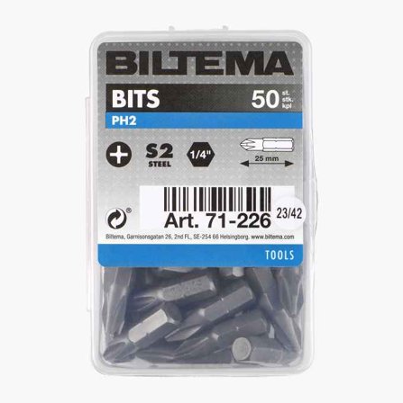 Biltema - Bitssett Phillips PH2