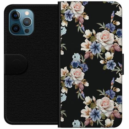 Apple Iphone 12 Pro Max Plånboksfodral Blommor
