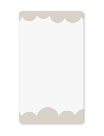 Byon Mirror Bubbly S - White - ONE SIZE