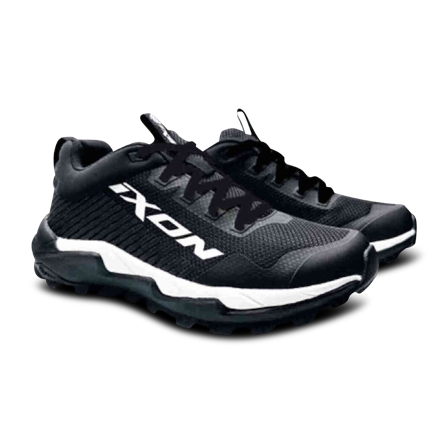 Zapatillas de Moto Ixon Paddock 5 Negro/Blanco 38