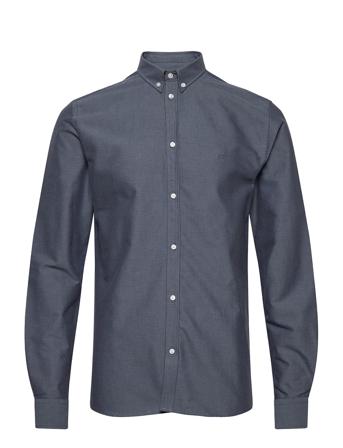Christoph Oxford Shirt Skjorta Casual Blå Les Deux