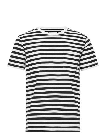 Verkstad T-Shirt T-shirts Short-sleeved Svart Makia*Betinget Tilbud