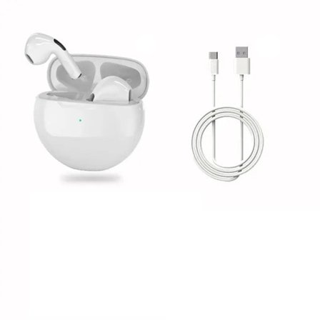 Air Pro 6 TWS Trådløs Bluetooth Headset 5.3 Hovedtelefon