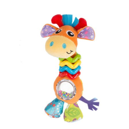 Mjuk Rassel Söt Form Ljud Effekt Design 0-1 år gammal Baby A