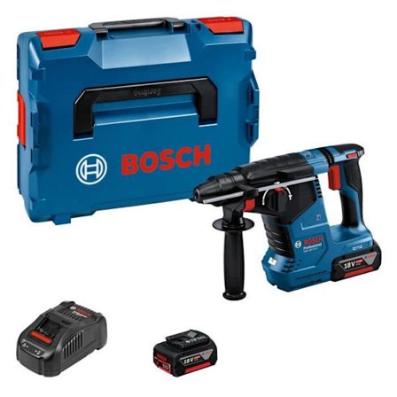Bosch Professional Bosch Pickler Hammers + 2 5AH Batterier + L-Boxx Charger