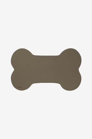 MiLLE W NORDISK DESIGN - Glassbrikke hund M - Grå - Dyremøbler - Fra Homeroom