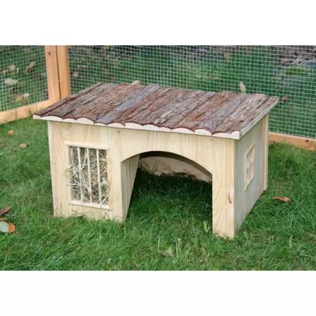 Kerbl Gnagarhus Nature 43x34,5x27 Cm 82759 Brun