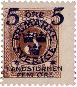 Sverige - AFA 90 - Ustemplet