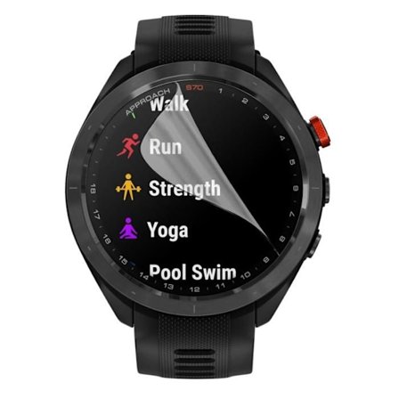 Skærmbeskyttelse til Garmin Approach S70 - 47mm [Pakke 6] Holdbart Ultra Tyndt Plastbeskyttelsesfilm Phonillico