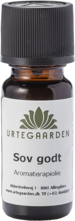 Urtegaarden Aromaterapiolie Sov godt 10 ml, Tøj & Bolig, Duftolier, Æteriske Olieblends