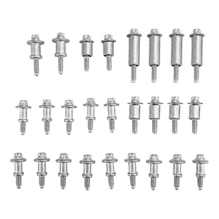 Aluminium Ventildæksel Skruesæt Kompatibelt med N55 135i 335i 535i 640i 740i X3 X5 X6 3.0L 11127570292