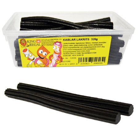 Karkkipatukka Lakritsi 25-pakkaus