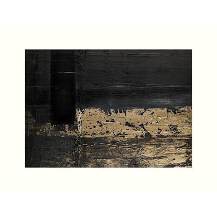 Luanna Flammia Enlighten I Print 30cm x 40cm Svart/Guld Black/Gold 30cm x 40cm