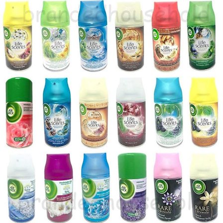 6 x Freshmatic Max Automatisk Spray Refill 250ml - Blandad doft