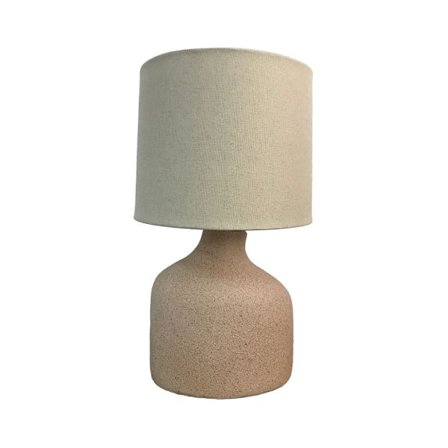 Pöytävalaisin, polyresiiniterrakottajalusta, oliivinvihreä varjostin