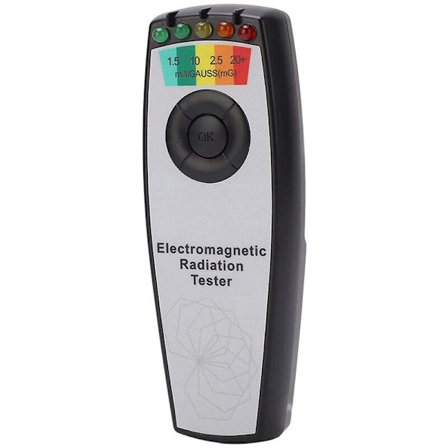 Magneettikentän ilmaisinlaite LED-sähkömagneettisen säteilyn EMF-mittari Kannettava viisi ilmaisinindikaattoria