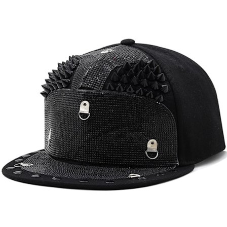 Dubbade Baseball Flat Bill Cap Hat