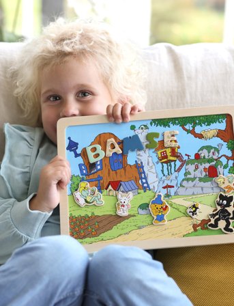 Bamse Bamse Magnetic Board - Multi/patterned - ONE SIZE