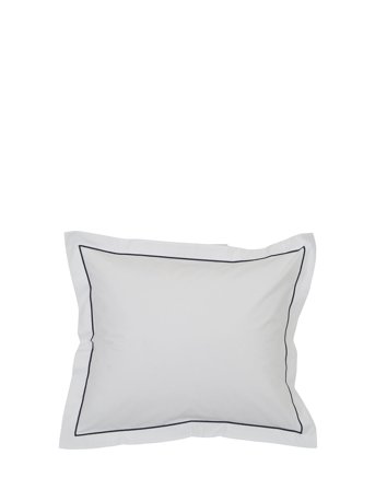 Lexington Home Hotel Percale White/Blue Pillowcase - White - 60X63CM