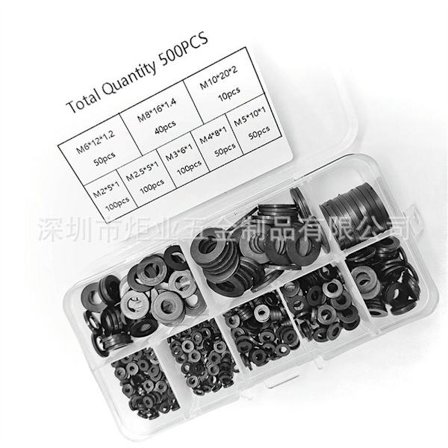 500 st Platt bricka Platt tätningsbricka sortimentssats