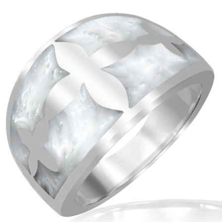 Rostfritt stål ring