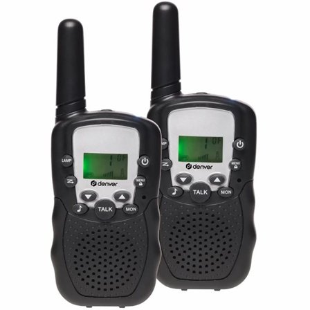 Denver walkie-talkie -setti – 3–5 km kantama, 8 kanavaa ja VOX handsfree