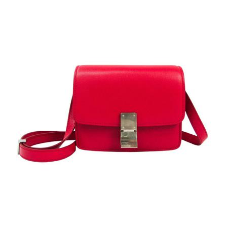 Celine Vintage Shoulder Bags Rød, Dame Vintage Tasker, Størrelse: ONE Size