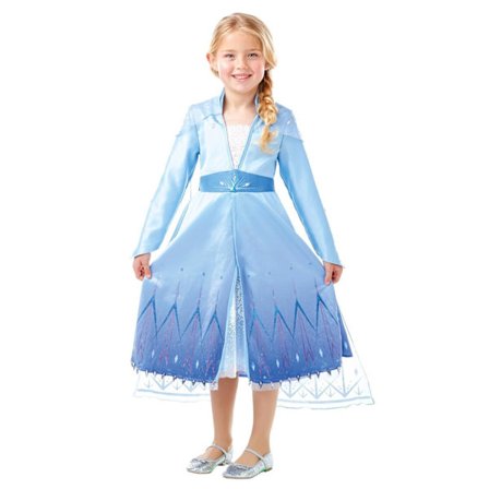 Frozen II elsan premium 122/128 cm (7-8 vuotta) huurteinen mekko