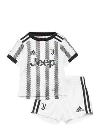 Juventus 22/23 Home Minikit Sets Sets With Short-sleeved T-shirt Hvit Adidas Performance