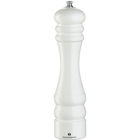 Zassenhaus Berlin Pepparkvarn 24 cm Vit Blank | Matlagning > Köksredskap > Kryddkvarnar > Pepparkvarn | Bagaren och Kocken