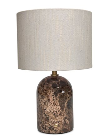 ENKEL LIVING Flair Mini Table Lamp - Brown - Ø 18 CM