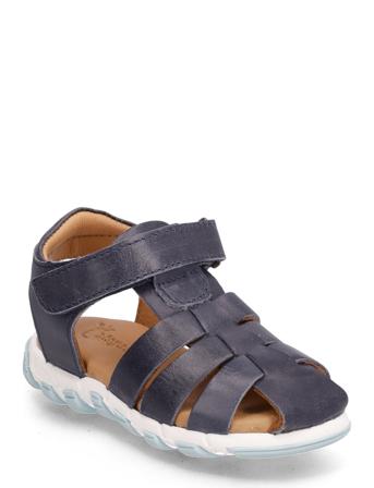 Bisgaard Bagge O Shoes Summer Shoes Sandals Blå Bisgaard*Betinget Tilbud
