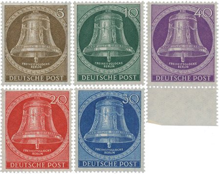 Berlin 1953 - MICHEL 101-105 - Postfrisk
