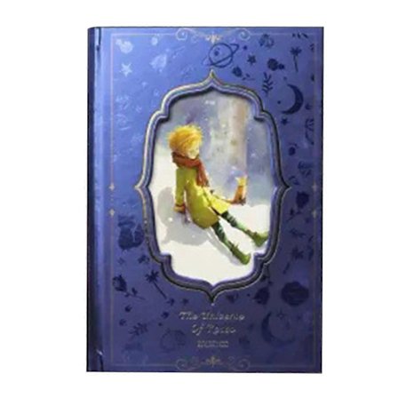 Anteckningsbok Vintage Prince Färgglad Förtjockad 128 Sidor Hårdpärm Läder Anteckningsbok Typ 2