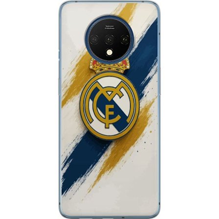 OnePlus 7T Läpinäkyvä kuori Borussia Dortmund logo - keltainen musta jalkapallomotiivi Bundesliiga-faneille ja saksalainen urheilusuunnittelu