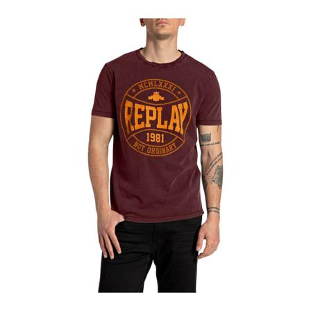 Replay T-Shirts Rød, Herre