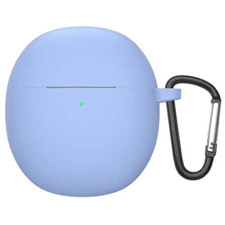 Vivo TWS Air silikoneetui med spænde - Himmelblå