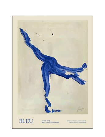 The Poster Club Bleu - Blue - 30X40CM