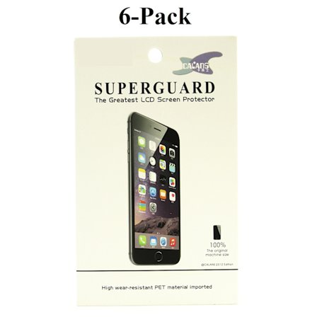6-Pack Skärmskydd Samsung Galaxy J6 2018 (J600FN/DS)