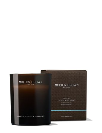 Molton Brown Coastal Cypress & Sea Fennel Signature Candle - Brown - 190 g