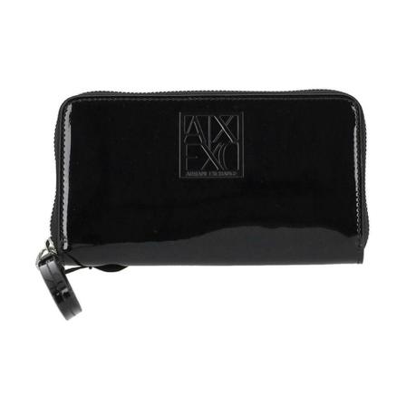 Armani Exchange Pung Sort, Dame Punge og Kortholder, Størrelse: ONE Size