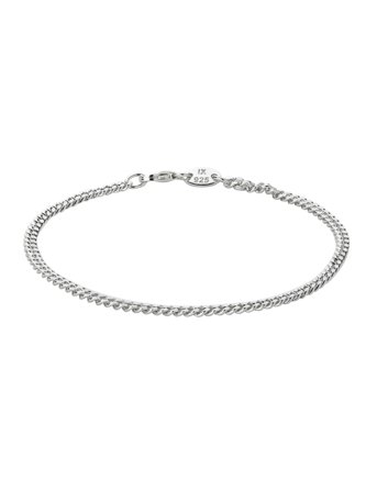 IX Studios | Ix Curb Medi Bracelet Silver | 17 cm