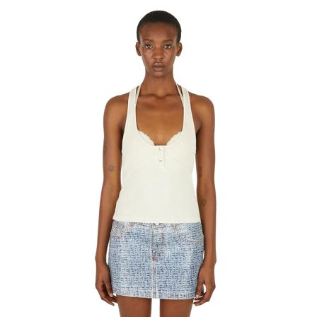 Diesel Tops , Wit , Dames , Maat: XS