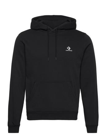 Standard Fit Left Chest Star Chev Emb Hoodie Bb Converse Black