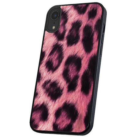 iPhone XR - Skal/Mobilskal Pink Leopard