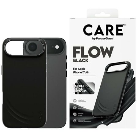 CARE by PanzerGlass Feature FLOW MagSafe Case for iPhone Air - musta
