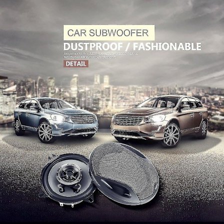 Ts 1041rk 4-tums 2-vägs subwoofer 10 cm koaxialhögtalare bilombyggnadstillbehör